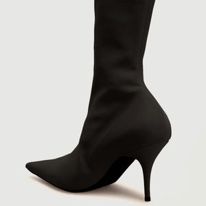 Balenciaga Knife Stretch Stiletto Booties